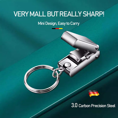 Portable Nail Clippers & Scissors – Collapsible Stainless Steel Fingernail Cutter Manicure Tools
