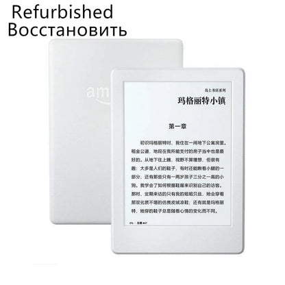 Original Kindle 8th Gen Used eBook Reader – 6" E-Ink Touchscreen WiFi eReader, Better Than Kobo SY69J