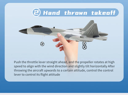 RC SU-35 Foam Fighter Jet – 2.4G Remote Control Glider Airplane Toy for Kids & Boys