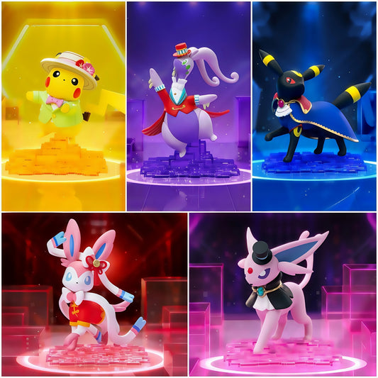 Pokémon UNITE Action Figures – Pikachu, Sylveon, Espeon, Umbreon, Goodra Anime Model Toy for Kids