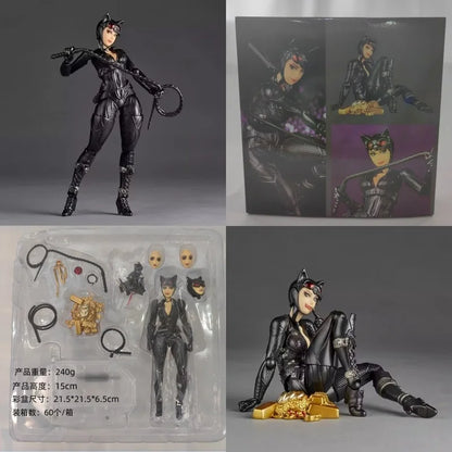 Kaiyodo Revoltech Catwoman Figure – DC Selina Kyle Batman Yamaguchi Series Collectible Toy