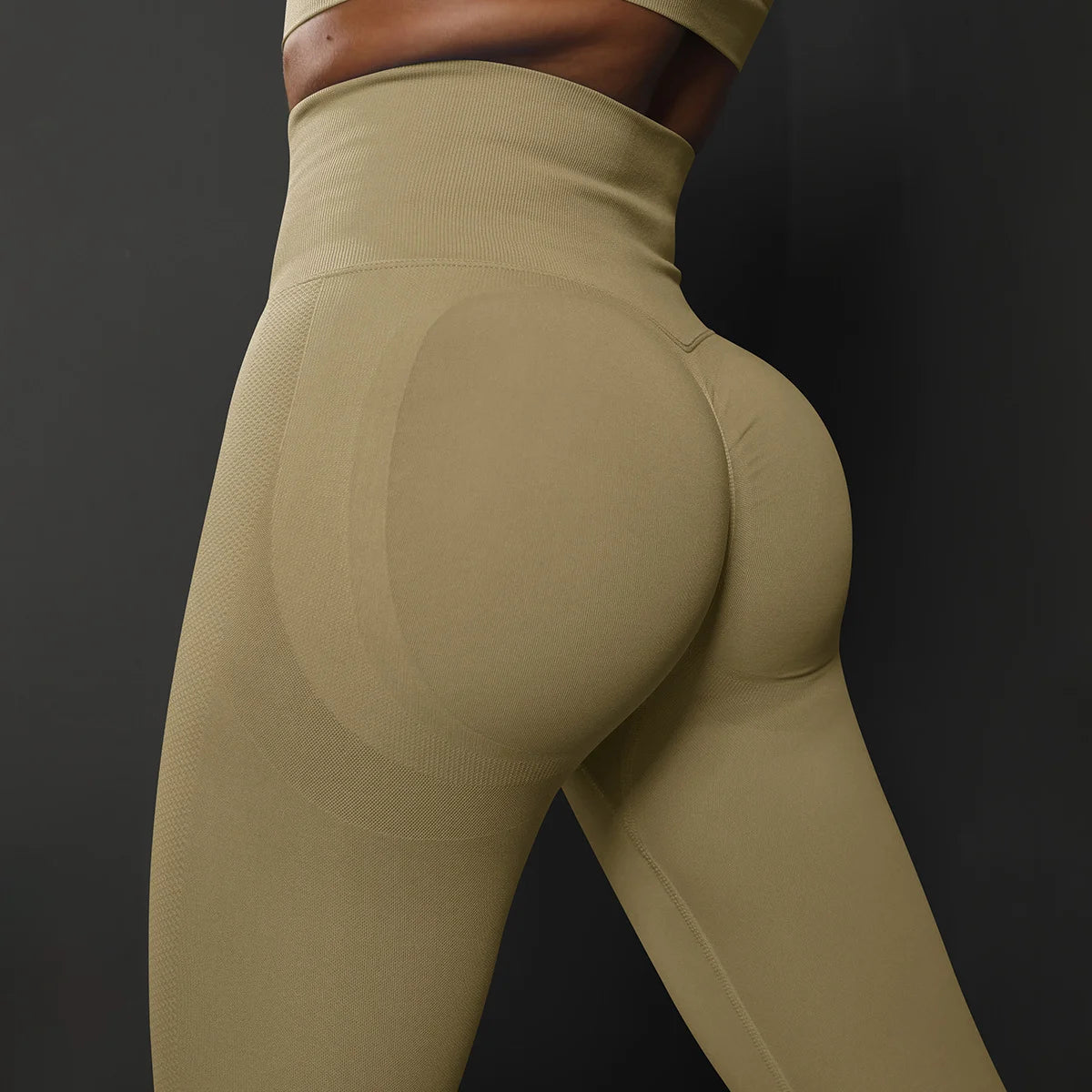 High Waist Women’s Yoga Leggings – Seamless Push-Up Fitness, Running & Gym Pants with Hip Lift and High Elasticity