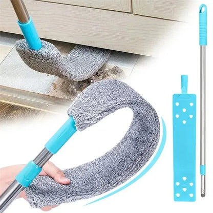 UNTIOR Long Handle Dust Mop – Floor, Ceiling, Sofa & Bed Dust Cleaner Household Cleaning Tool