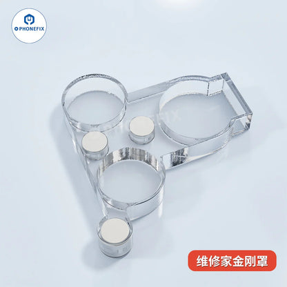 YCS Magnetic Camera Lens Cover — Rear Lens Protector for iPhone 13/14/15/16 During Repair & Soldering