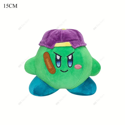 26 Styles Star Kirby Plush Dolls — Classic Characters Including Sword, Bread, Chef, Shadow, Ghost & Magolor, 30th Anniversary Stuffed Peluche with Pull Ring