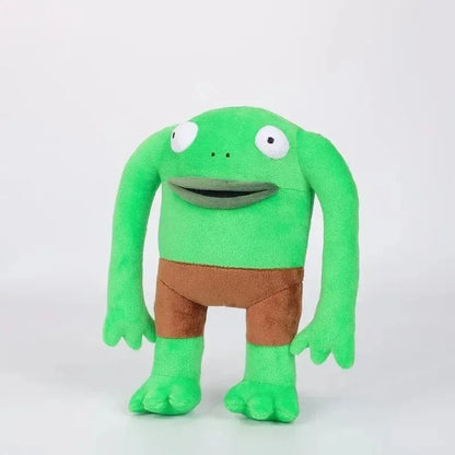 Smiling Friends Plush Toy — Mr. Frog Soft Stuffed Doll, Kawaii Home Decoration, Cute Gift for Kids