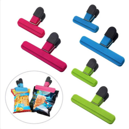 Heavy Duty Multipurpose Bag Clips – Durable Kitchen Snack & Food Storage Clips for Freshness and Organization