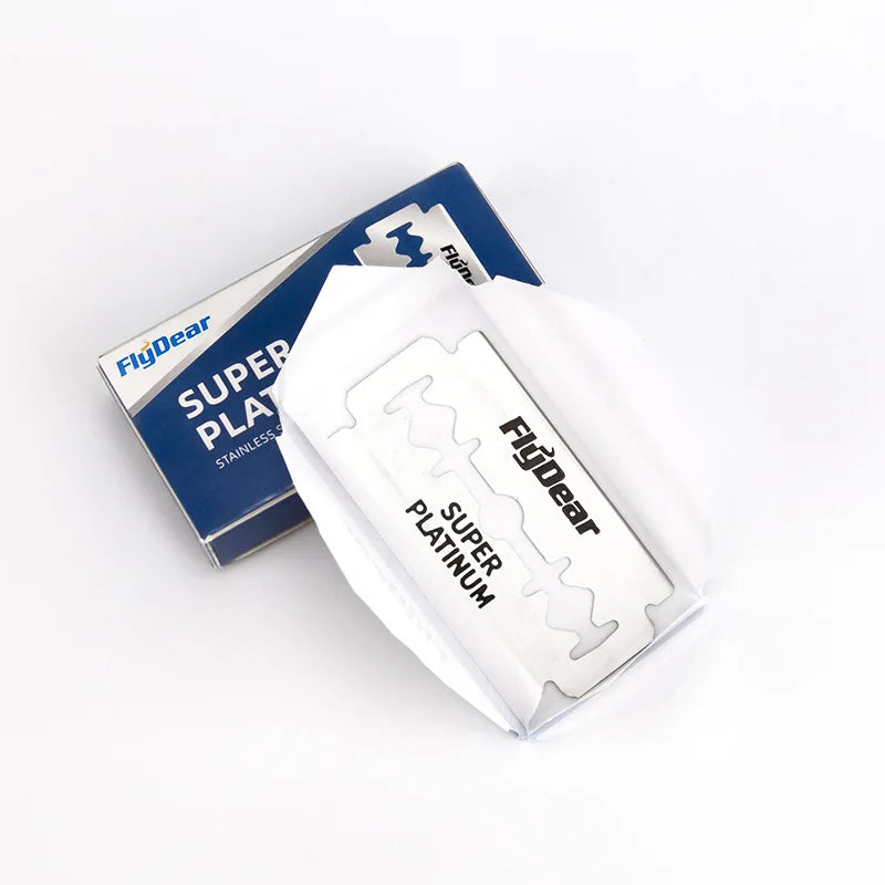 30/50/100pcs Double Edge Razor Blades – Professional Men's Safety Razor Blades for Shaving & Barber Beard Trimming