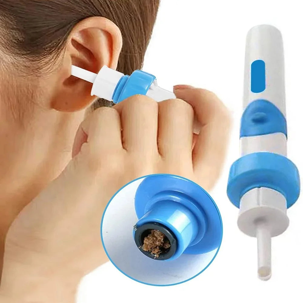 Electric Earwax Remover Kit – Automatic Vacuum Ear Cleaner Set for Adults and Kids