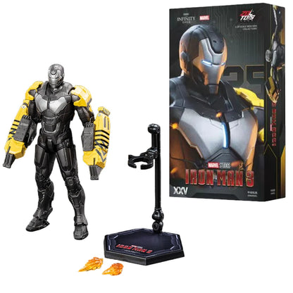 ZDTDS Iron Man & War Machine Legends Action Figures – MK37 Hammerhead, MK12, MK38 Igor, MK9 Iron Patriot Collectible Toy