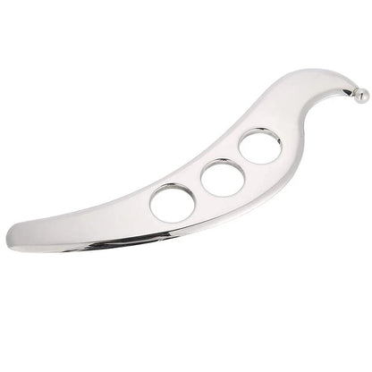 Stainless Steel Gua Sha Tool — Massage Scraping Board for Pain Relief, Myofascial Release & Physical Therapy