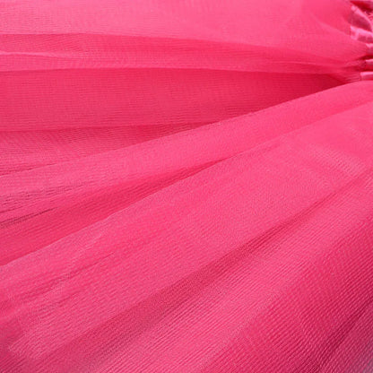 Girls’ Tulle Tutu Skirt – 3-Layer Ballet Mini Skirt for Dance, Birthday Party, Princess Dress 2-8Y