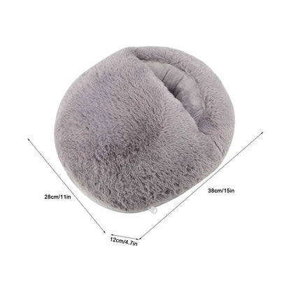Electric Velvet Foot Warmer - Constant Temperature Heating Pad, Washable, Ideal for Winter Home and Bedroom Comfor