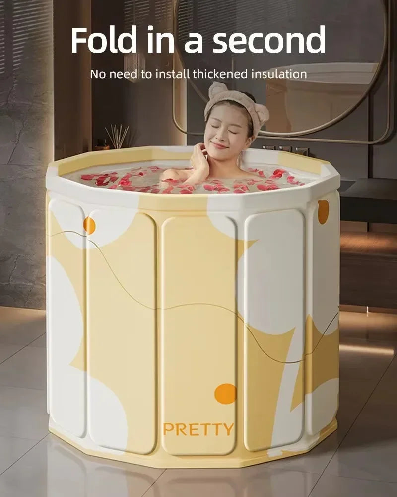 Foldable Baby Bath Tub – Newborn Set for Hot & Ice Bath, Foot Spa, Outdoor Camping, Vehicle-Mounted & Pet Use