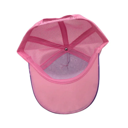 Kids Anime Stitch Mesh Baseball Cap – Kawaii Lilo & Stitch Angel Sun Hat for Outdoor Travel & Gifts