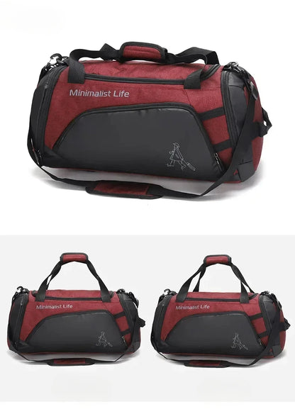 Waterproof Sports & Gym Bag - Durable Multifunctional Training, Fitness, & Swimming Tote