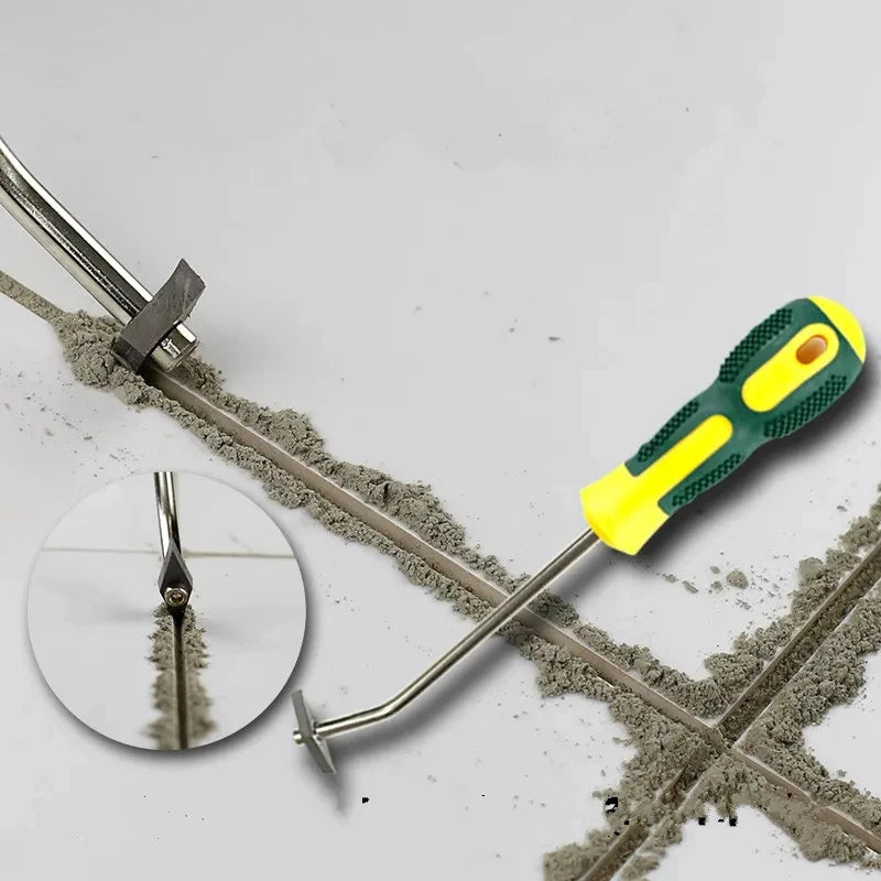 Professional Ceramic Tile Grout Remover – Tungsten Steel Drill Bit for Floor & Wall Seam Cleaning