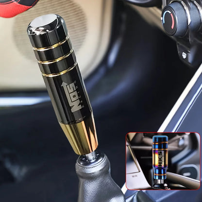 5.12-Inch Aluminum Alloy JDM-Style Shift Knob - Ergonomic Manual & Automatic Car Gear Shifter