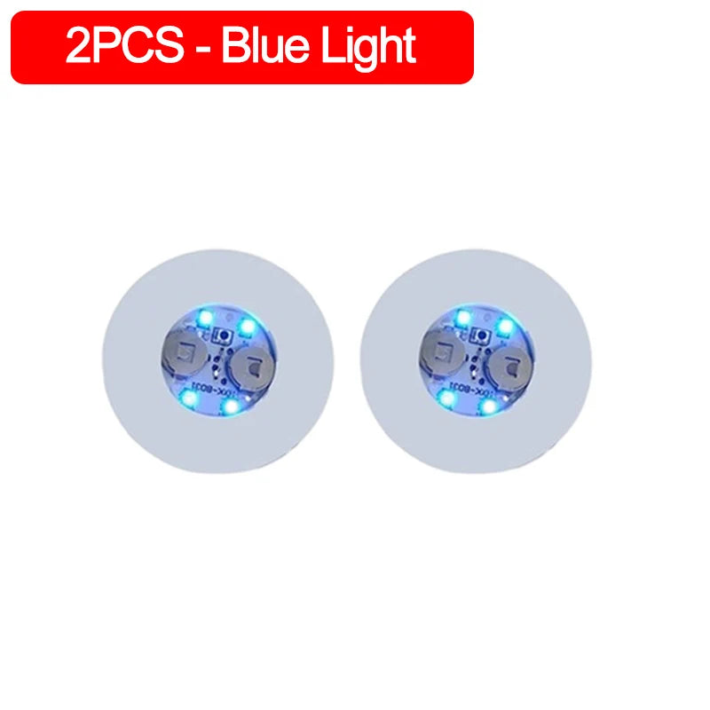 LED Coaster Sticker – Battery-Powered Luminous Glass & Bottle Pads for Bars, Parties, and Drink Decor