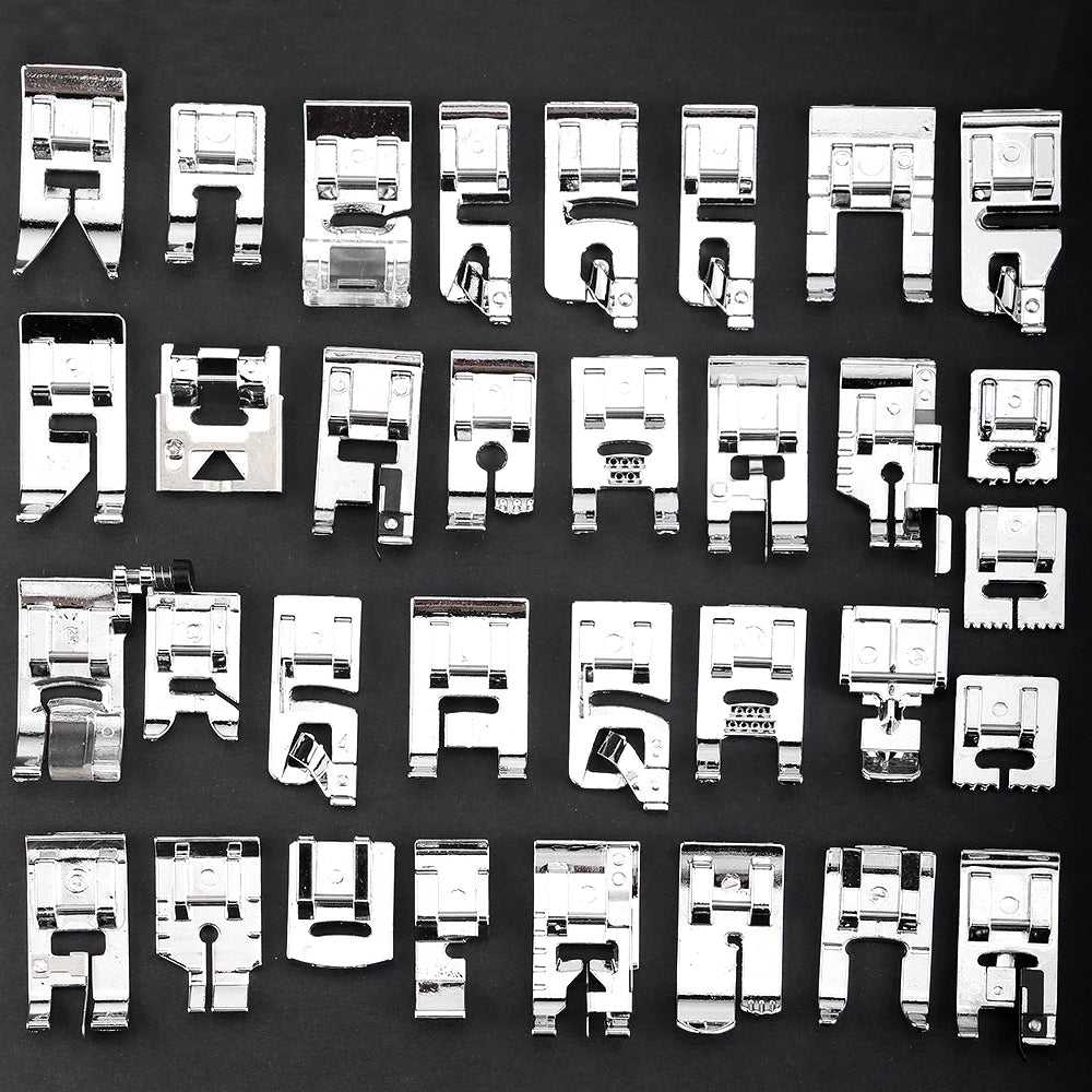 82-Piece Sewing Machine Presser Foot Set - Multifunctional Professional Accessories Kit