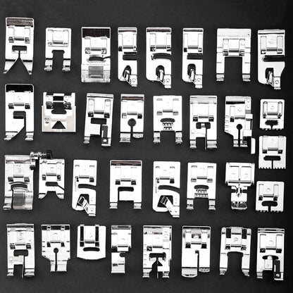 82-Piece Sewing Machine Presser Foot Set - Multifunctional Professional Accessories Kit