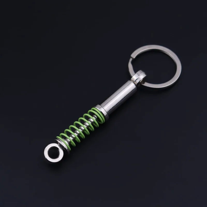Creative Metal Car Keychain — Zinc Alloy Turbo, Gearbox & Brake Disc Pendant for Men’s Birthday or Dad Gift
