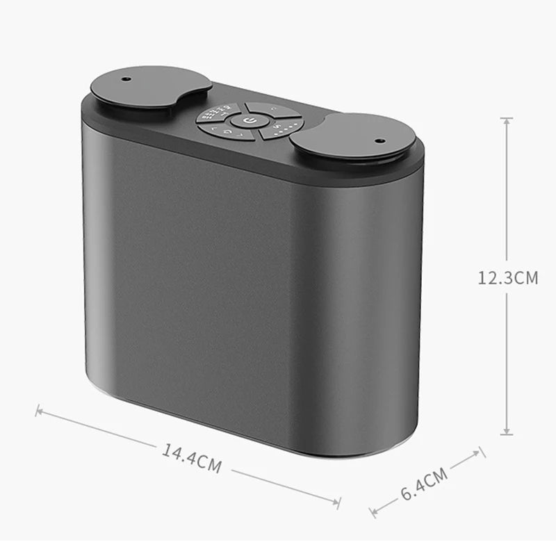 Waterless Aroma Diffuser – USB Aluminum Essential Oil Nebulizer & Air Humidifier for Home & Hotel"