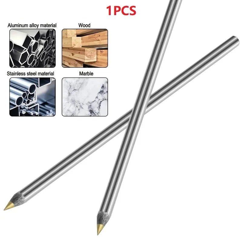 Alloy Scribe Pen - Carbide Scriber for Metal, Woods, Glass, and Tiles Cutting - Precision Marker Pencil for Metalworking and Woodworking Hand Tools 2024