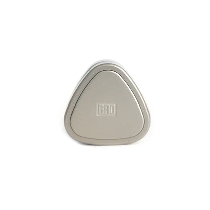 Rice Ball Stainless Steel Fidget Slider - Finger Push Spin Coin EDC Toy for Adults & Kids