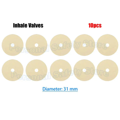 6281 Head Belt Strip Set for 6200 Dust Mask – Replacement Accessories for 3M 6200 Half-Face Gas Respirator