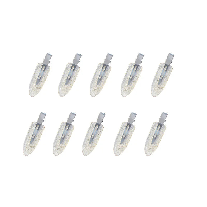 10PCS No Crease Hair Clips Set – Basic Hairpins for Women & Girls, No Bend, Styling & Makeup Accessories