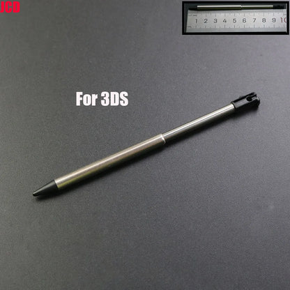 Black Plastic & Metal Telescopic Stylus Pen – Touch Screen Stylus for 2DS, 3DS, New 2DS LL/XL, New 3DS XL/LL, NDSL, NDSi, NDS & Wii