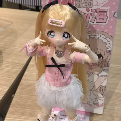 Don't Touch My Bangs 1/6 BJD Blind Box - Ball Jointed Doll Mystery Figure Collectible Toy Gift