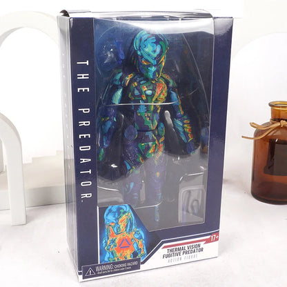 NECA The Predators — Thermal Vision Fugitive Predator PVC Collectible Action Figure