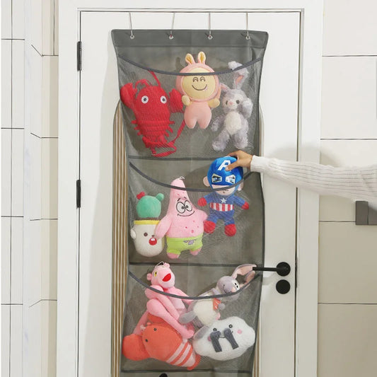 Hanging Fabric Storage Bags – Wall-Hung Nursery & Door Closet Organizer
