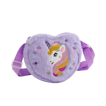Cute Unicorn Handbag for Girls - Sweet Kids Crossbody Shoulder Bag, Small Purse & Birthday Gift