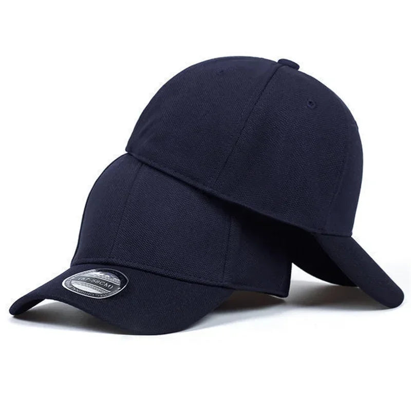 Men's Baseball Cap - Breathable Mesh Fitted Trucker Hat for Outdoor Sports & Sun Protection