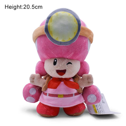 Mario Plush Toy Set – Princess Peach, Daisy, Toadette, Rosalina & Pauline Stuffed Dolls for Birthday Gifts