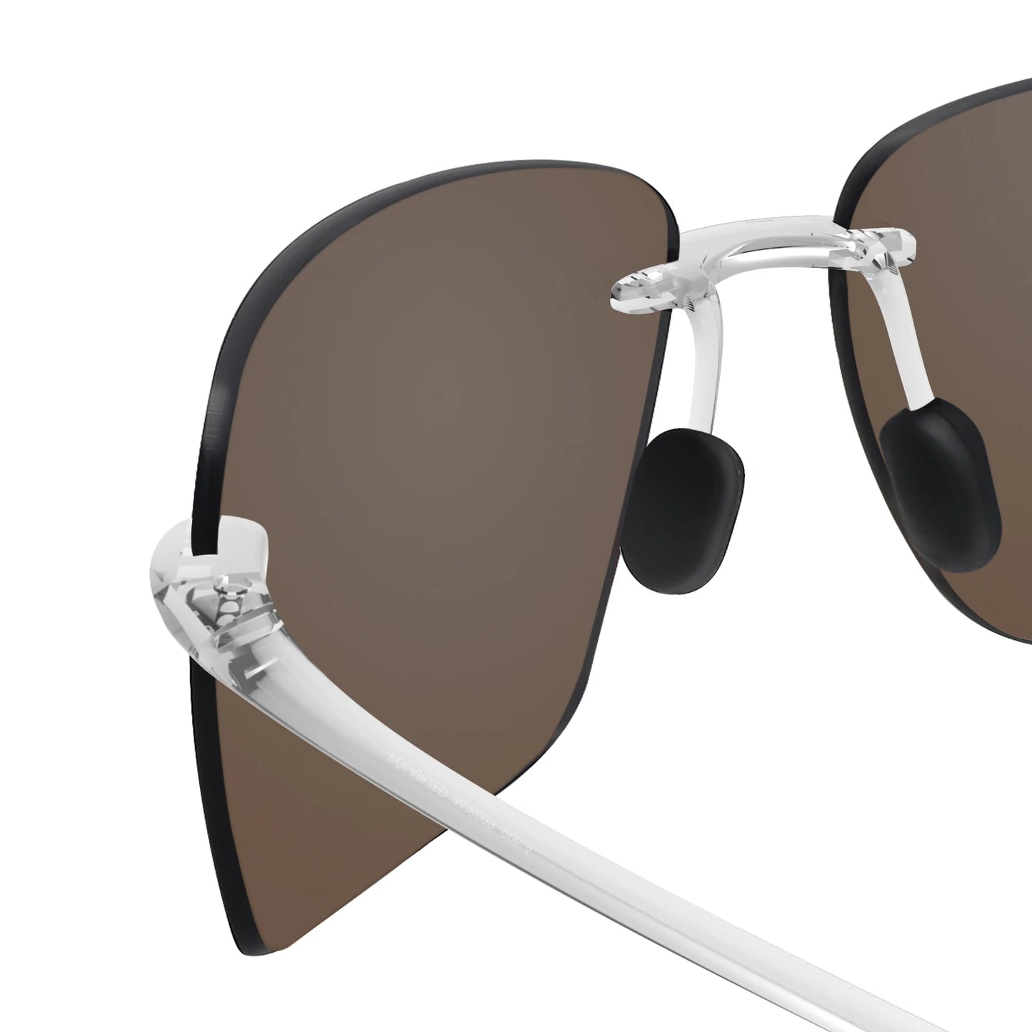 MAXJULI Polarized Sunglasses for Men & Women - Designer Fashion, Rimless Sports & Driving Eyewear (MJ8009)