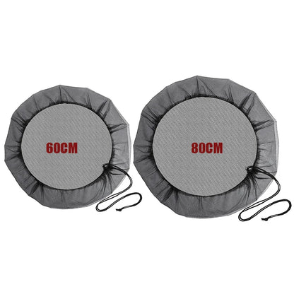 Mesh Cover Netting for Rain Barrels - Water Collection Buckets Cover, Tank Protection Lid Rain Collect Tool, Garden Supplies