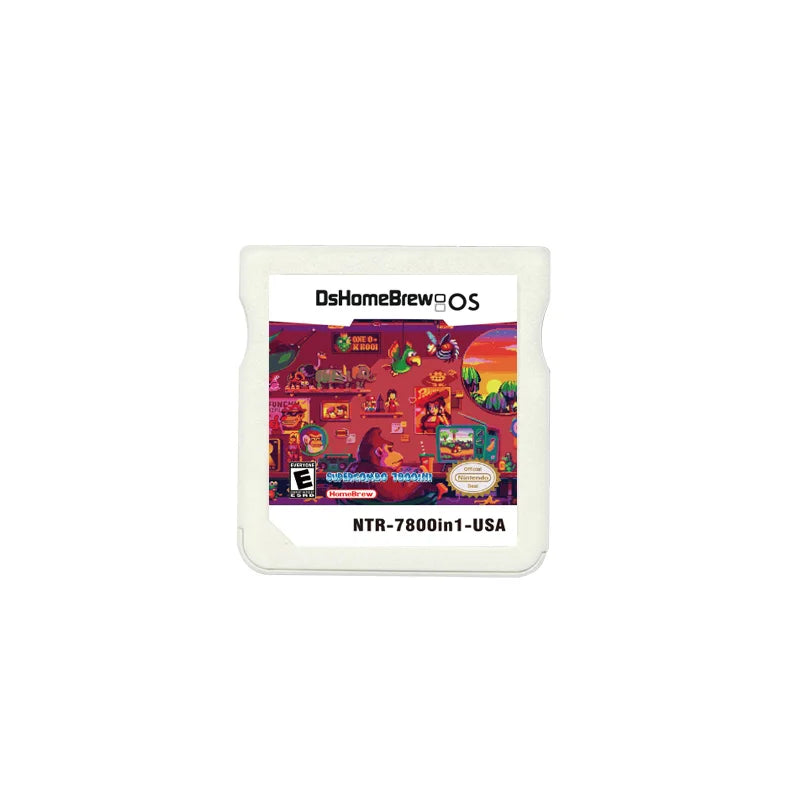 7800 in 1 R4 3DS Flash Card – NDS SDHC Adapter Memory Card for DS Games with RTS Support
