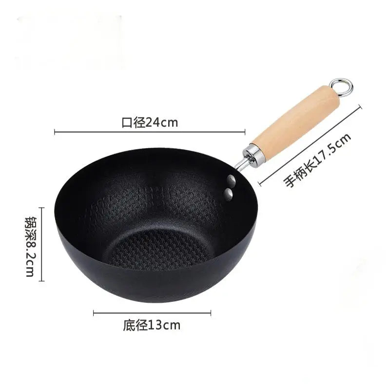 Mini Non-Stick Iron Frying Pan – Small Frypan Saucepan for Omelettes & Cooking, Kitchen Gadget Supplies