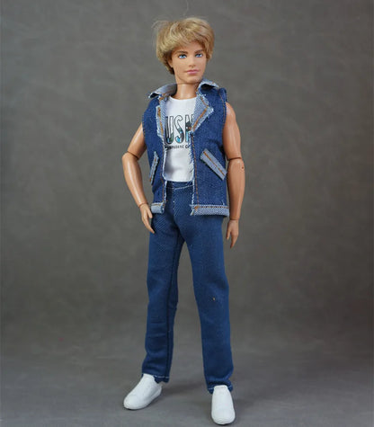 High-Quality 30cm Doll Dress — Clothes for Babi & Ken Dolls, Perfect Birthday & Christmas Gift for Girls