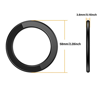 Magnetic Ring Holder for iPhone 14/13/12 – MagSafe Phone Stand & Wall Mount, Universal Car & iPad Holder