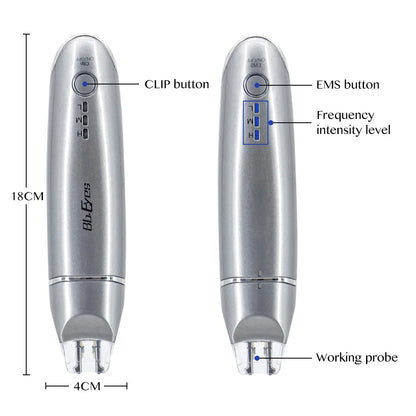 Portable 2 in 1 EMS Eye & Face Vibration Massager - Dark Circle Remover & Anti-Aging Eye Wrinkle Beauty Care Tool