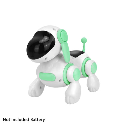 Smart Interactive Robotic Dog Toy - Walking, Singing, Lights & Music Educational Toy for Kids