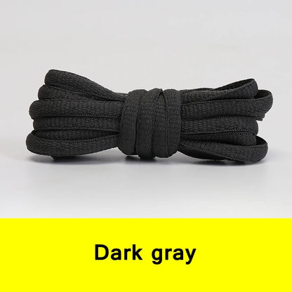 Oval & Semicircle Sneakers Shoe Laces – Classic Woven Round Shoelaces for Adult Unisex Casual & Sports Shoes