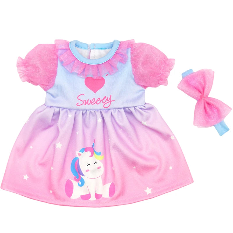 18-Inch American Girl Doll Clothes – Coat, Tights & Pants Outfit for Newborn & Baby Dolls