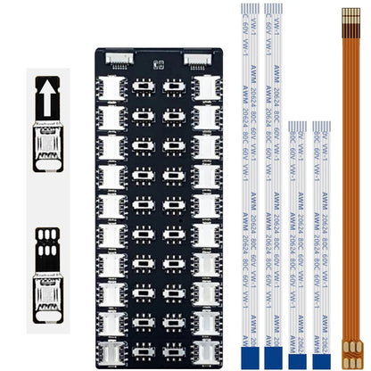 Multi-Card Changer Device – Universal External SIM Card Slot for Android & Apple Phones, 20-Card Expansion with Large Capacity