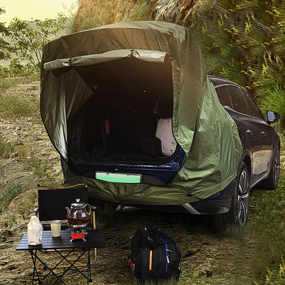 Outdoor Car Rear Tent – Picnic & Camping Canopy, Sunshine-Proof, Rain-Proof Car Rear Extension Tent